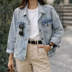 Levi's Light Blue Denim Jacket XL